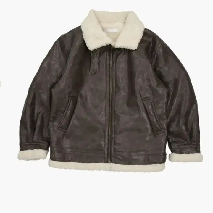 [BUNJANG] Brooklyn Faux Shearling Jacket / 브루클린 무스탕 자켓