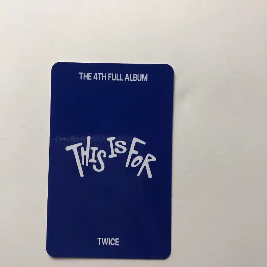 트와이스사나 포카 this is for