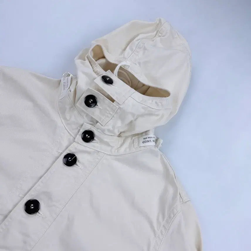 [BUNJANG] Real McCoy Ivory Cotton Parka / 리얼맥코이 아이보리 코튼 파카