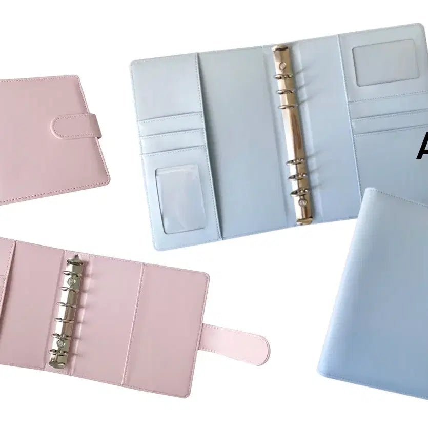 [BUNJANG] Minuit Wowshop Your Uniq 6-Ring Binder Set / 포카바인더 A7 A5 마카롱 육공 6공 미뉴잇 와우숍 유어유닝 2단 4단