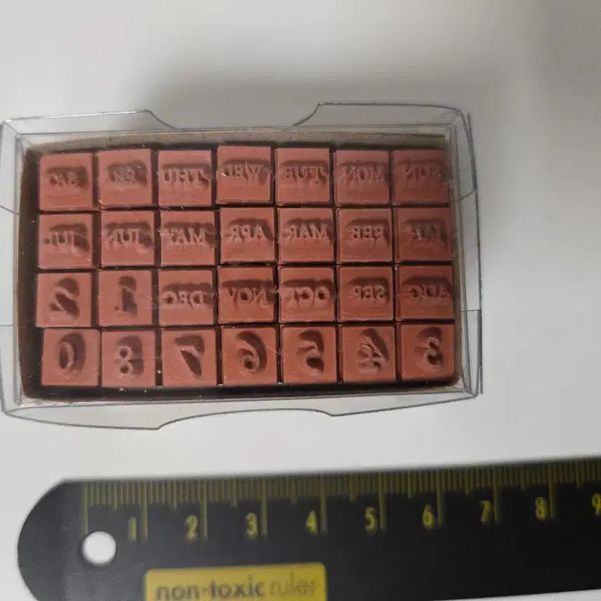 [BUNJANG] Kodomo Mini Number Stamp / kodomo 미니 숫자 스탬프