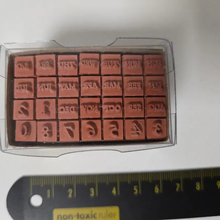 [BUNJANG] Kodomo Mini Number Stamp / kodomo 미니 숫자 스탬프