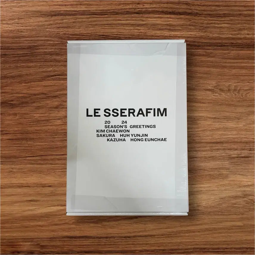 [BUNJANG] Le Sserafim Season's Greetings Sealed / 르세라핌 2024 시그 시즌그리팅 미개봉