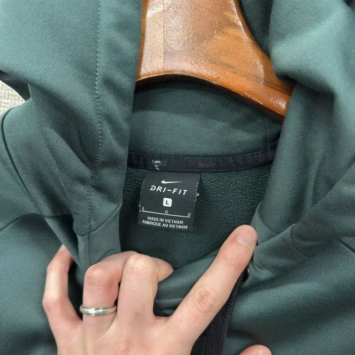 [SOLD OUT] 나이키 드라이핏 프린팅 져지 후드티 L A04015