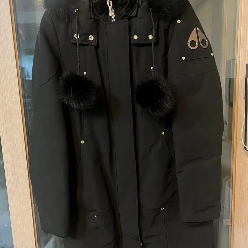 [BUNJANG] Moose Knuckles Black Padded Jacket / 무스너클 블랙 패딩 여성