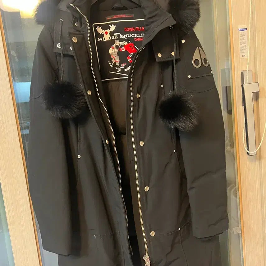 [BUNJANG] Moose Knuckles Black Padded Jacket / 무스너클 블랙 패딩 여성