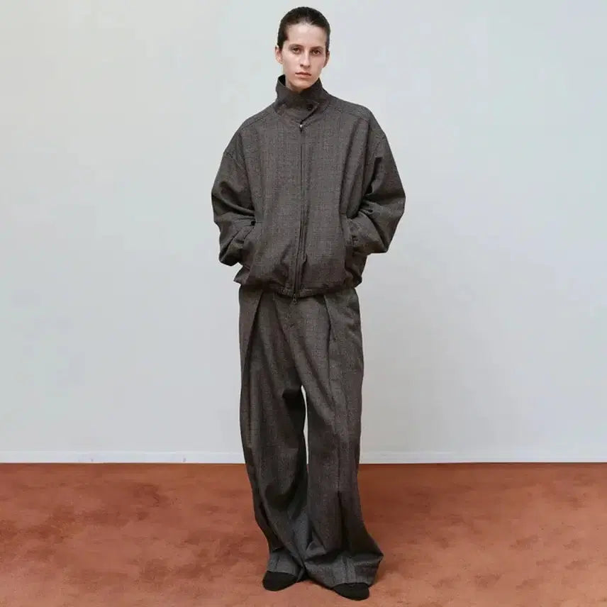 [BUNJANG] Moonbyul Casey Low Rise Slacks / 문달 casey low rise slacks in check