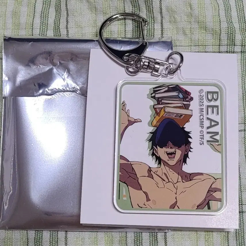 [BUNJANG] Chainsaw Man Beam Bookstore Acrylic Keyring / 체인소맨 빔 서점 아크릴 키링 (판매/교환)