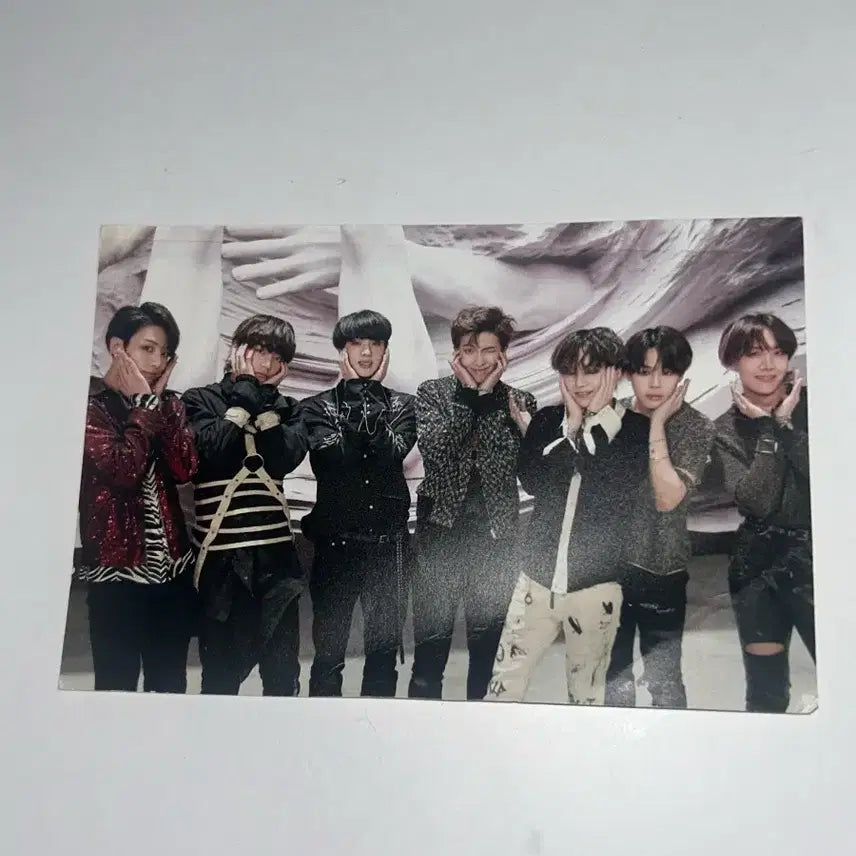 방탄소년단 BTS FAKE LOVE 페이크러브 공방포카 단체