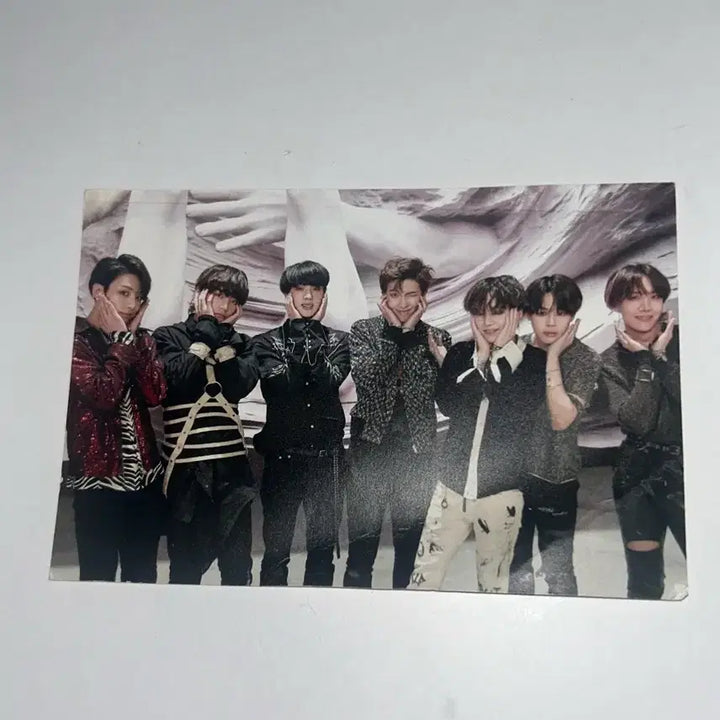 방탄소년단 BTS FAKE LOVE 페이크러브 공방포카 단체