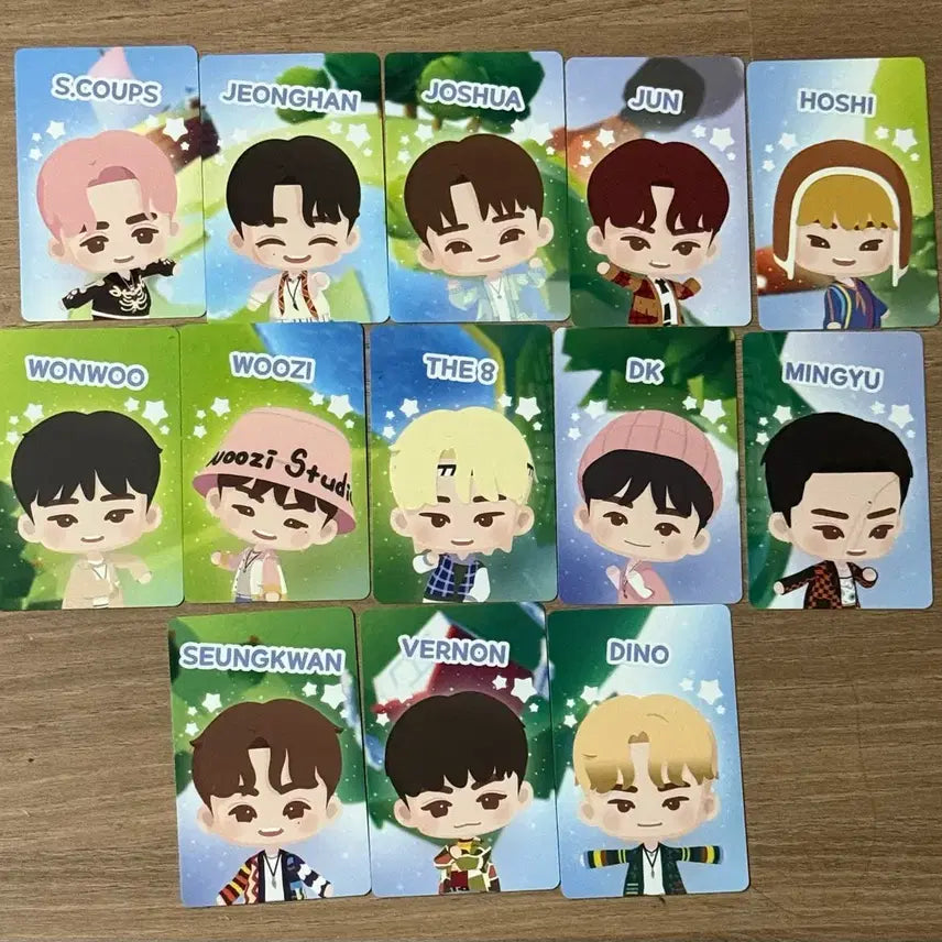 [SOLD OUT] 세븐틴 캐럿존 포카 퍼즐틴 일괄 양도