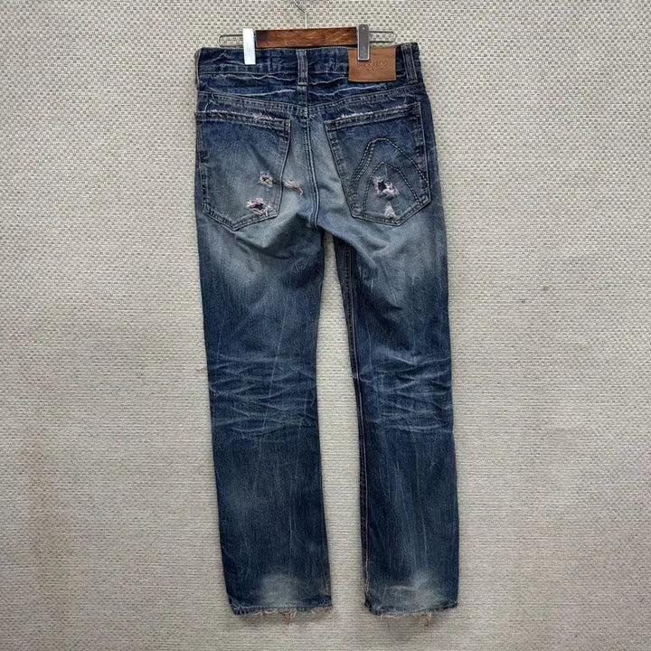 [BUNJANG] Buckaroo Old School Distressed Denim Jeans / 버커루 올드스쿨 디스트로이드진 데님 청바지 30인치 A04040