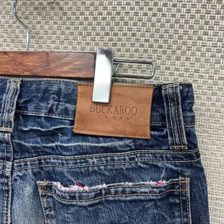 [BUNJANG] Buckaroo Old School Distressed Denim Jeans / 버커루 올드스쿨 디스트로이드진 데님 청바지 30인치 A04040