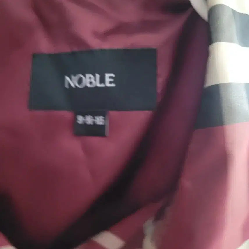 [BUNJANG] NOBLE Check Pattern Jacket / NOBLE 체크 패턴 자켓 77사이즈