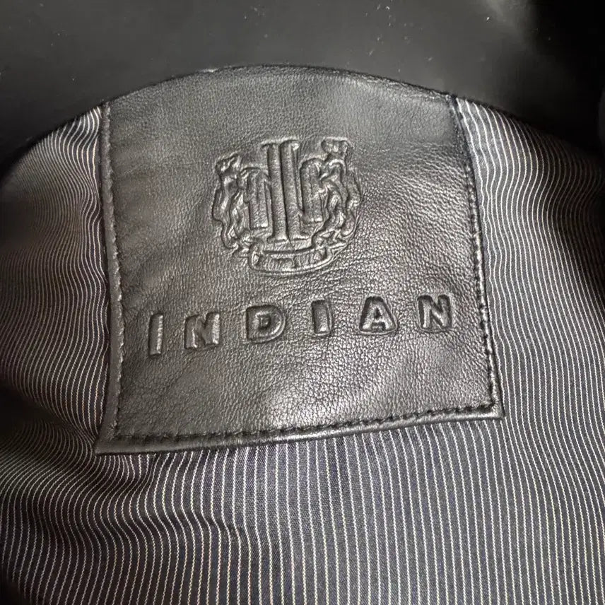 [BUNJANG] Indian Lambskin Leather Jacket / indian 인디안 양가죽 자켓 95