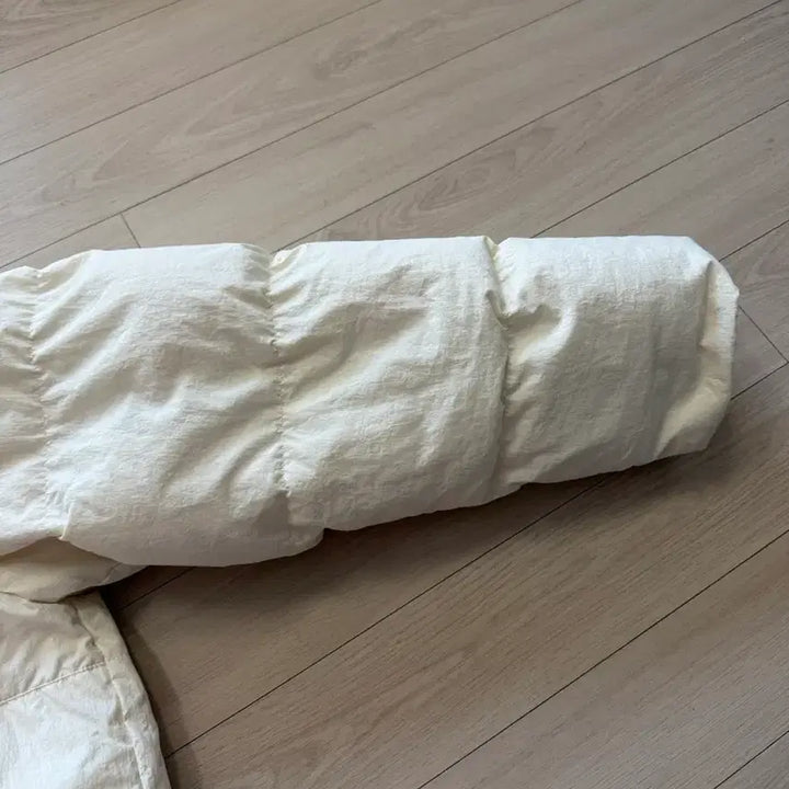 [BUNJANG] PYT Goose Down Padded Jacket Ivory / 프영띵 PYT 구스 패딩 아이보리