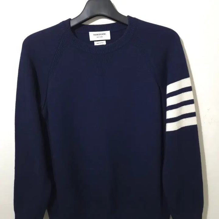 [BUNJANG] Thom Browne Full Cashmere Knit Sweater / [새상품급] 톰브라운 풀 캐시미어 니트 2Size