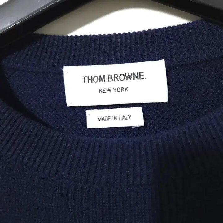 [BUNJANG] Thom Browne Full Cashmere Knit Sweater / [새상품급] 톰브라운 풀 캐시미어 니트 2Size