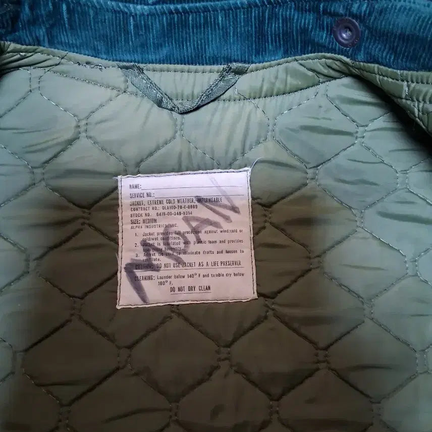 [BUNJANG] US Navy Original Alpha Deck Jacket / "미해군" 오리지널 알파 덱자켓(24시까지만내림)