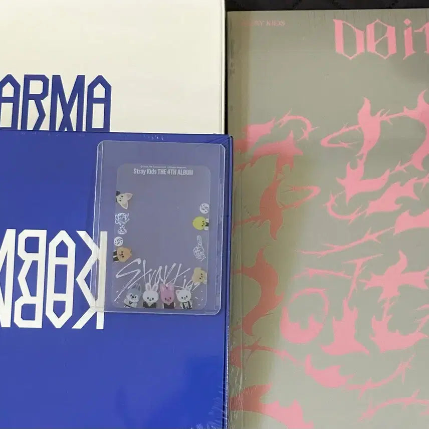 스트레이키즈 스키즈 미개봉 앨범 일괄 (카르마,두잇+투명포카)