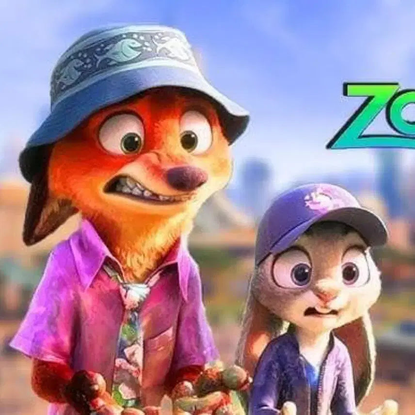 [BUNJANG] Zootopia C & D Prize Bucket Hat Set / (일괄) 제일복권 주토피아 C상 D상 캡 벙거지 모자 세트