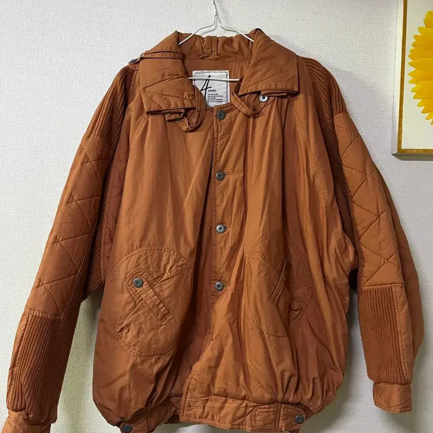 [BUNJANG] Ame-caji Orange Jacket / 아메카지 점퍼