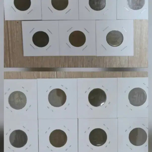 [BUNJANG] Old Korean Coins - Rotation Error Set / 옛날동전 구구,구10주 회전에러 동전 11개