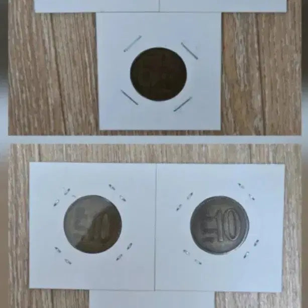 [BUNJANG] Old Korean Coins - Rotation Error Set / 옛날동전 구구,구10주 회전에러 동전 11개