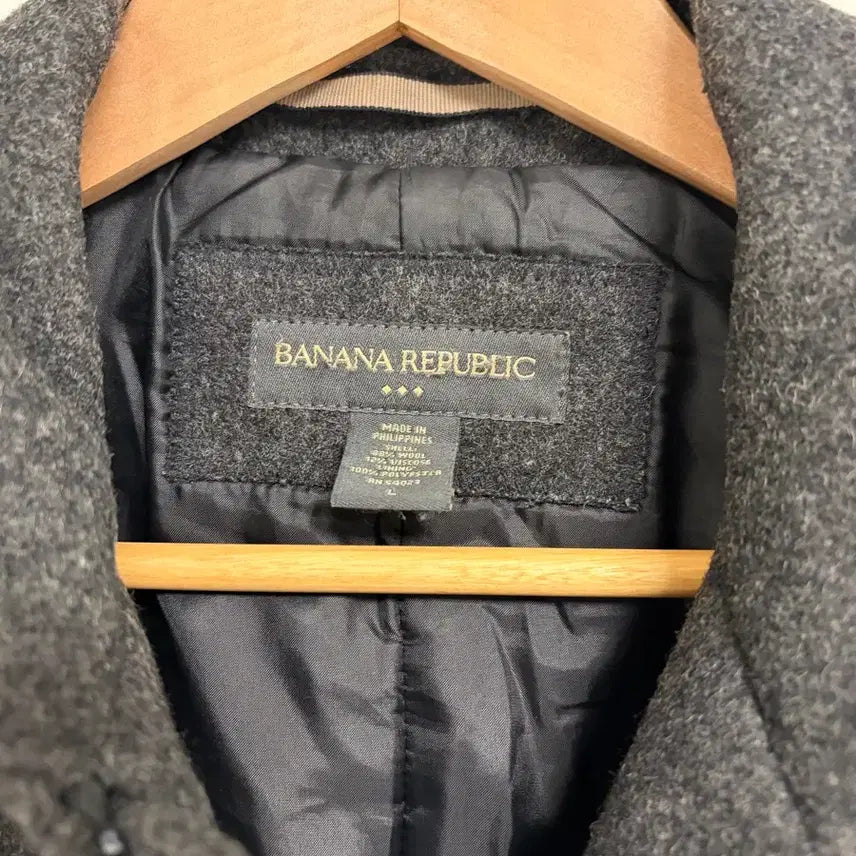 [BUNJANG] Banana Republic Blue Blouson Jacket (Size L) / 바나나리퍼블릭 울 블루종 L 103-105