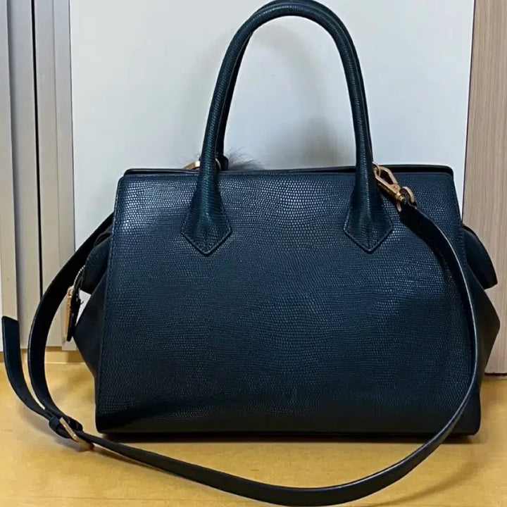 [BUNJANG] Couronne Laurence Stella Tote Bag (Dark Green) / 쿠론 로렌스텔라 토트백 (다크 그린) - 택포