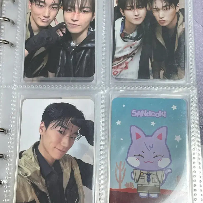 에이티즈 애니티즈 최산 산덕이 포카 일괄 판매