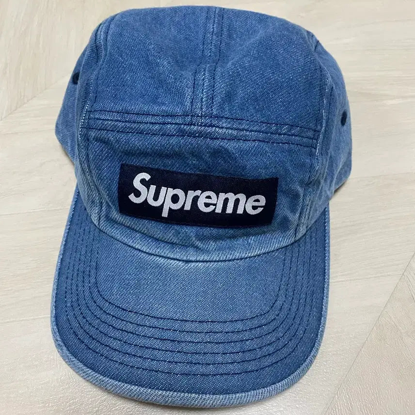 [BUNJANG] Supreme Denim Camp Cap / 슈프림 데님 캠프캡