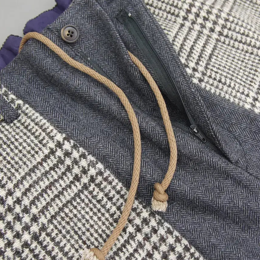 [BUNJANG] Etsinta Wool Tweed Wide & Balloon Easy Pants / Etsinta JPN 에신타 울 트위드 와이드&벌룬 이지팬츠 F프리사이즈