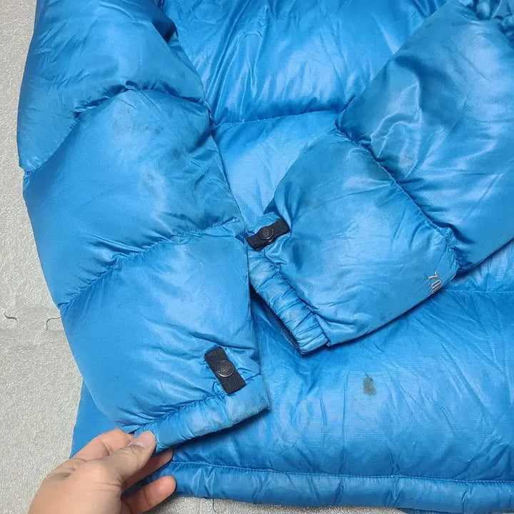 [BUNJANG] The North Face Nuptse 700 Jacket / 노스페이스 눕시 700 검하스카이블루