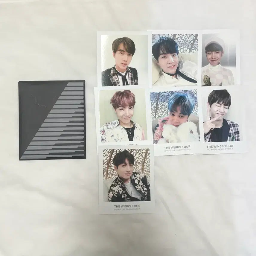 윙즈 투어 티켓 앨범 티켓북 바인더 포카 폴라로이드 방탄 bts