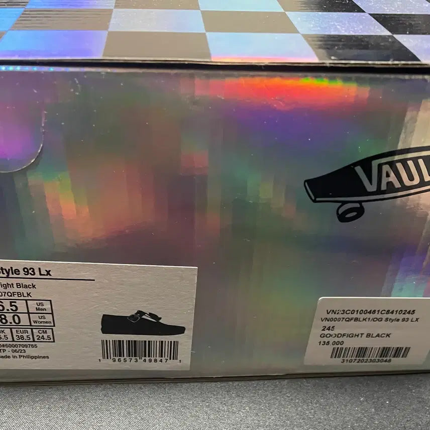 [BUNJANG] Vans Good Fight Black Flower (245) - New / 반스 굿파이트 블랙 플라워 245 새상품