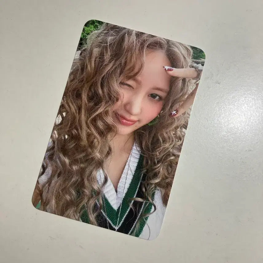 아이브 시크릿 위드뮤 1차 가을 포카