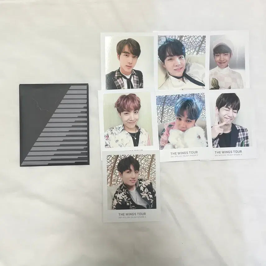 윙즈 투어 티켓 앨범 티켓북 바인더 포카 폴라로이드 방탄 bts