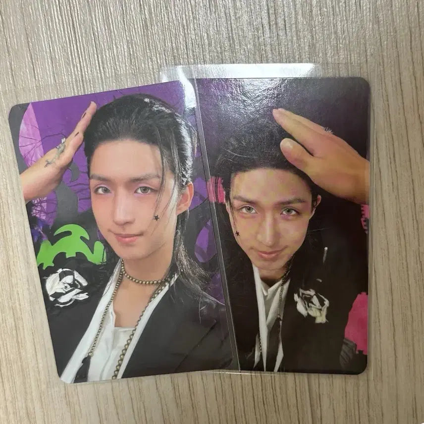 엑디즈 팬미팅 4만원 특전 포카 형준 set 2장 같이