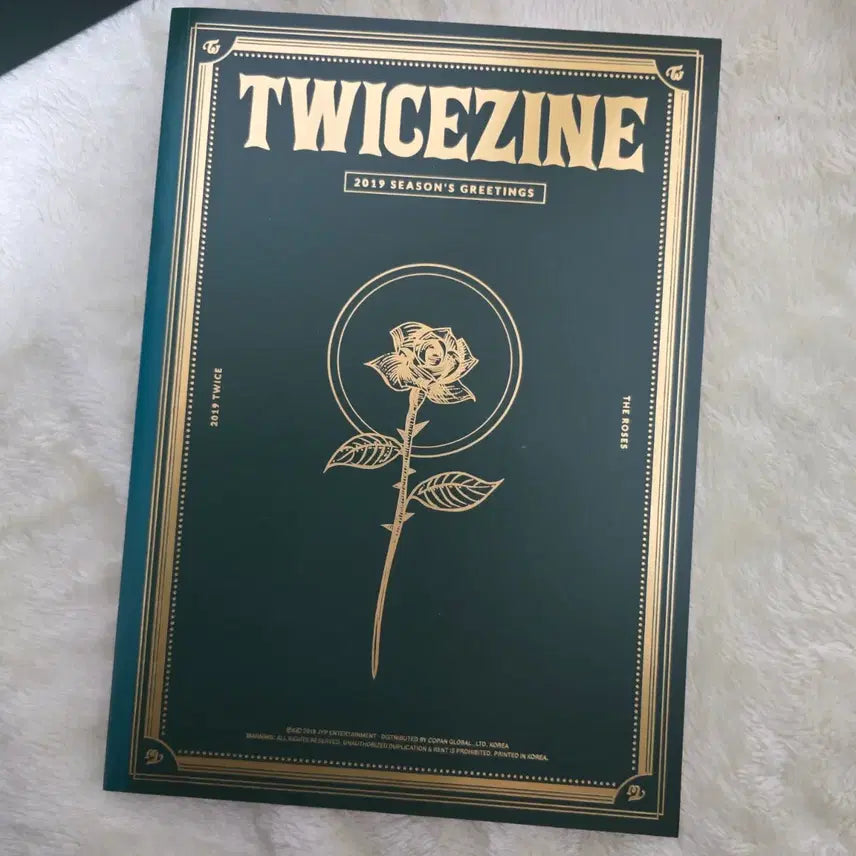 트와이스 더 로즈 2019 시즌그리팅 (twice 시그)