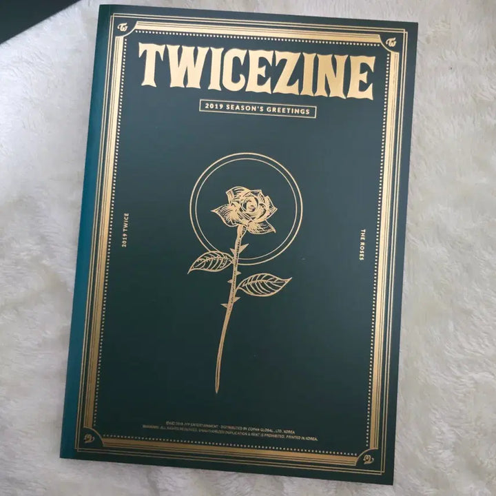 트와이스 더 로즈 2019 시즌그리팅 (twice 시그)