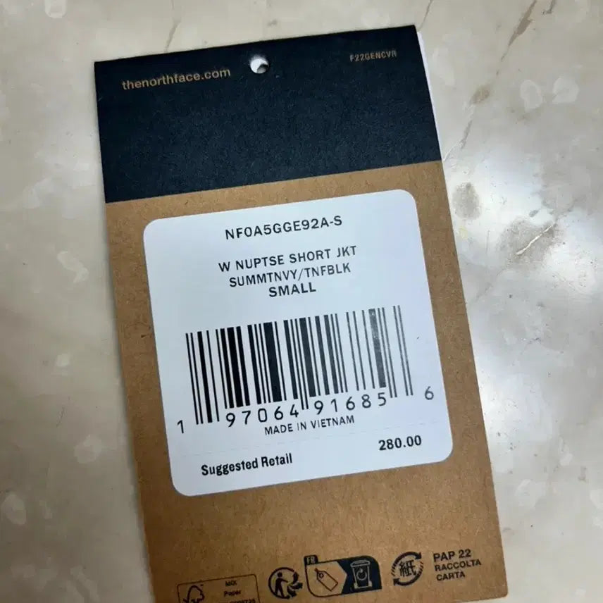 [BUNJANG] North Face Nuptse Crop Jacket (Overseas) S / 노스페이스 눕시 크롭 (해외판) S 정품