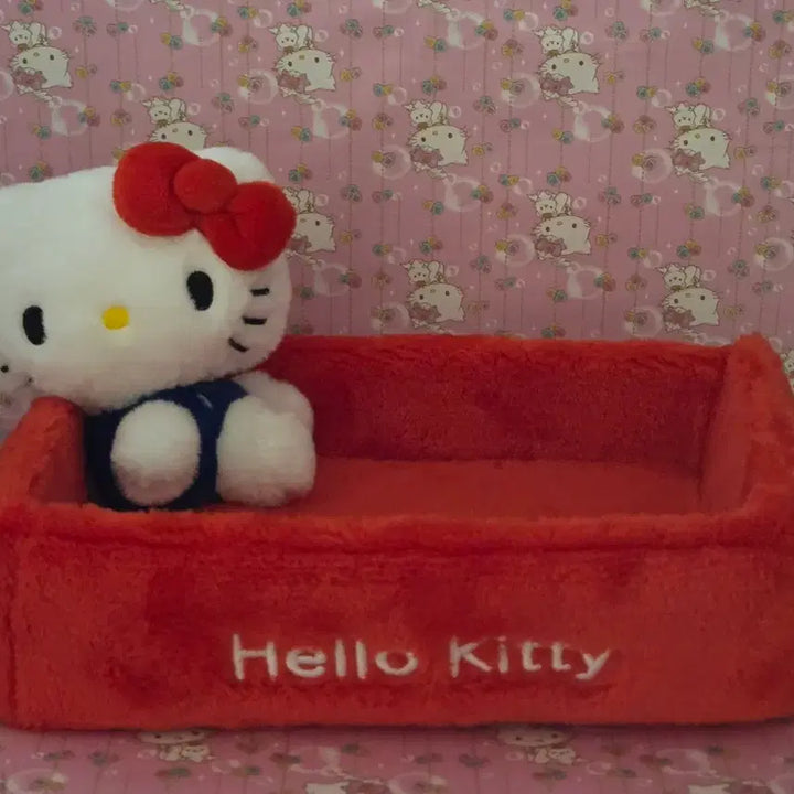 [BUNJANG] Sanrio Hello Kitty Square Organizer / 산리오 헬로키티 인형 사각 정리함