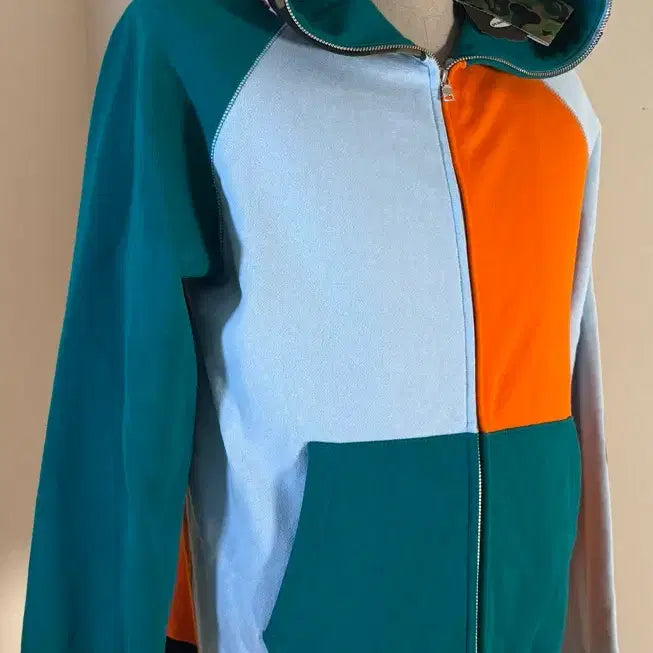 [BUNJANG] BAPE Shark Full-Zip Hoodie / BAPE 샤크 풀집업 L / 새상품 택O