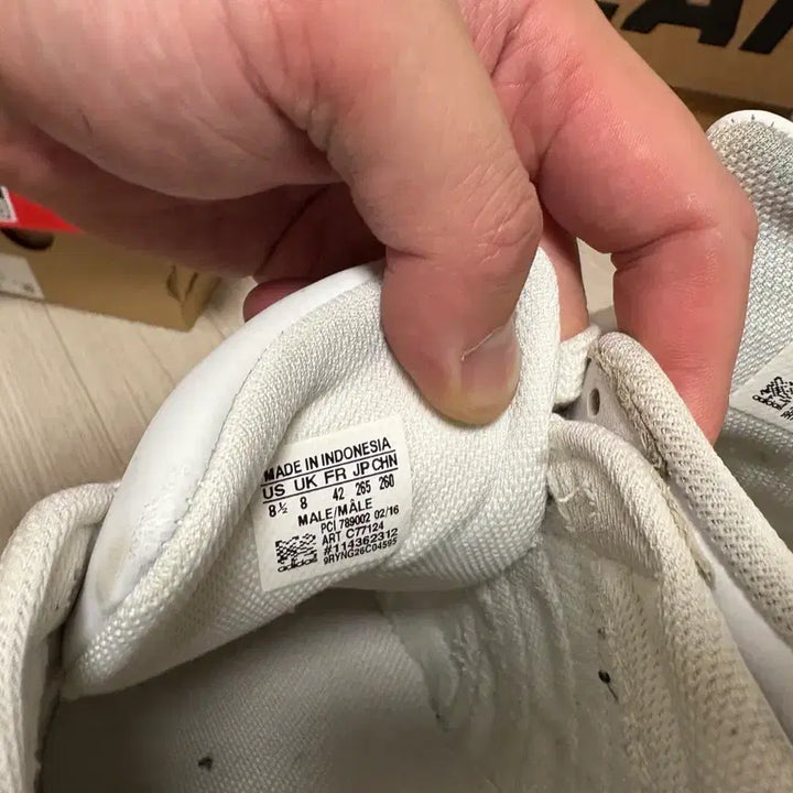 [BUNJANG] Adidas Superstar 265mm / 아디다스 슈퍼스타 흰색 265mm