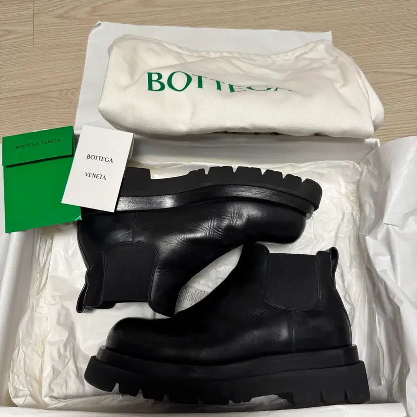 [BUNJANG] Bottega Veneta Rug Boots Black / [40.5] 보테가베네타 러그부츠 블랙