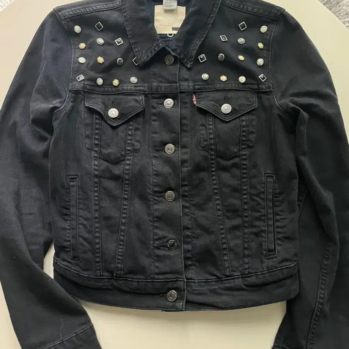 [BUNJANG] Levi's Black Denim Jacket / 리바이스 블랙 데님 자켓