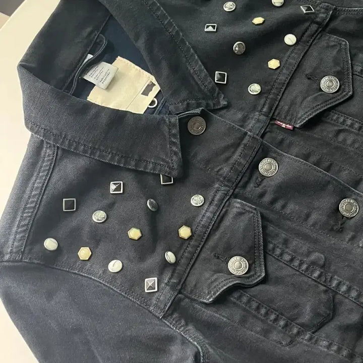 [BUNJANG] Levi's Black Denim Jacket / 리바이스 블랙 데님 자켓