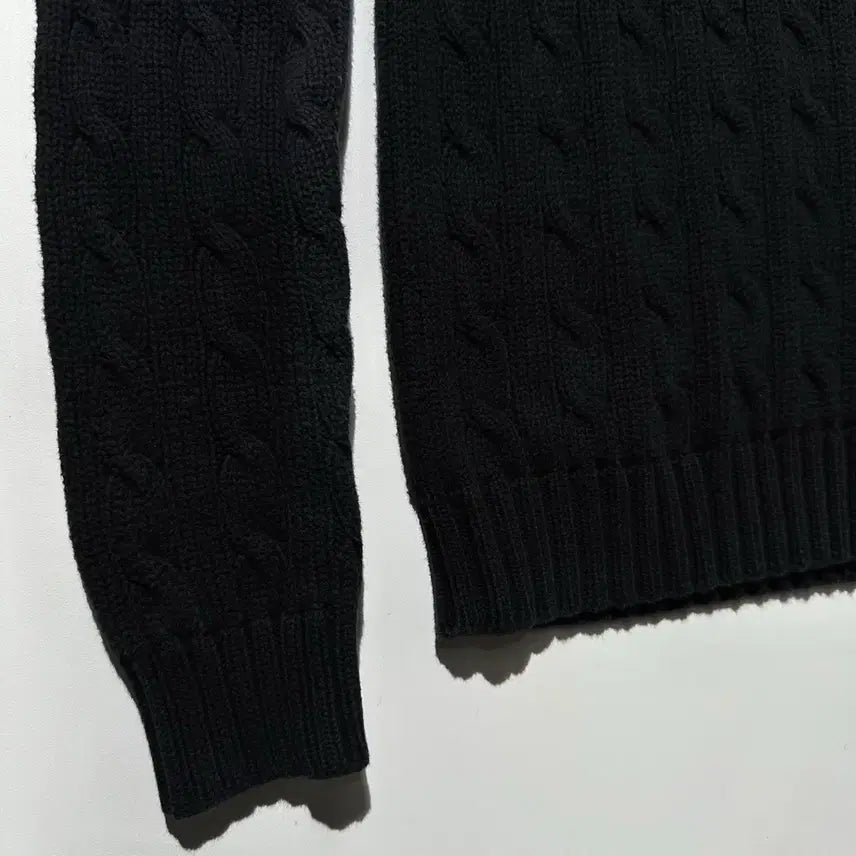 [BUNJANG] Polo Ralph Lauren Cable Knit Sweater (Women's S) / [여S] 폴로 랄프로렌 케이블 라운드 니트
