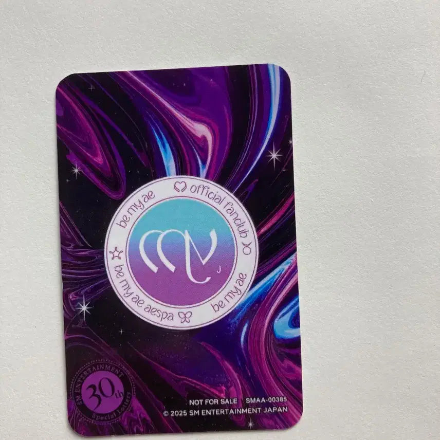 에스파 카리나 30주년 포카